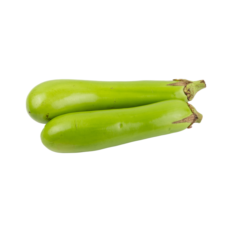 Eggplants Green  Long