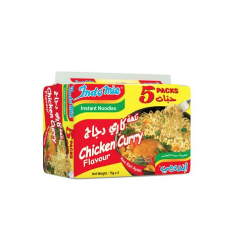Indomie Noodles  Chicken curry 5X75g Pkt