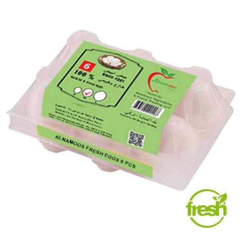 Fresh Chicken Eggs 6No's (Medium)